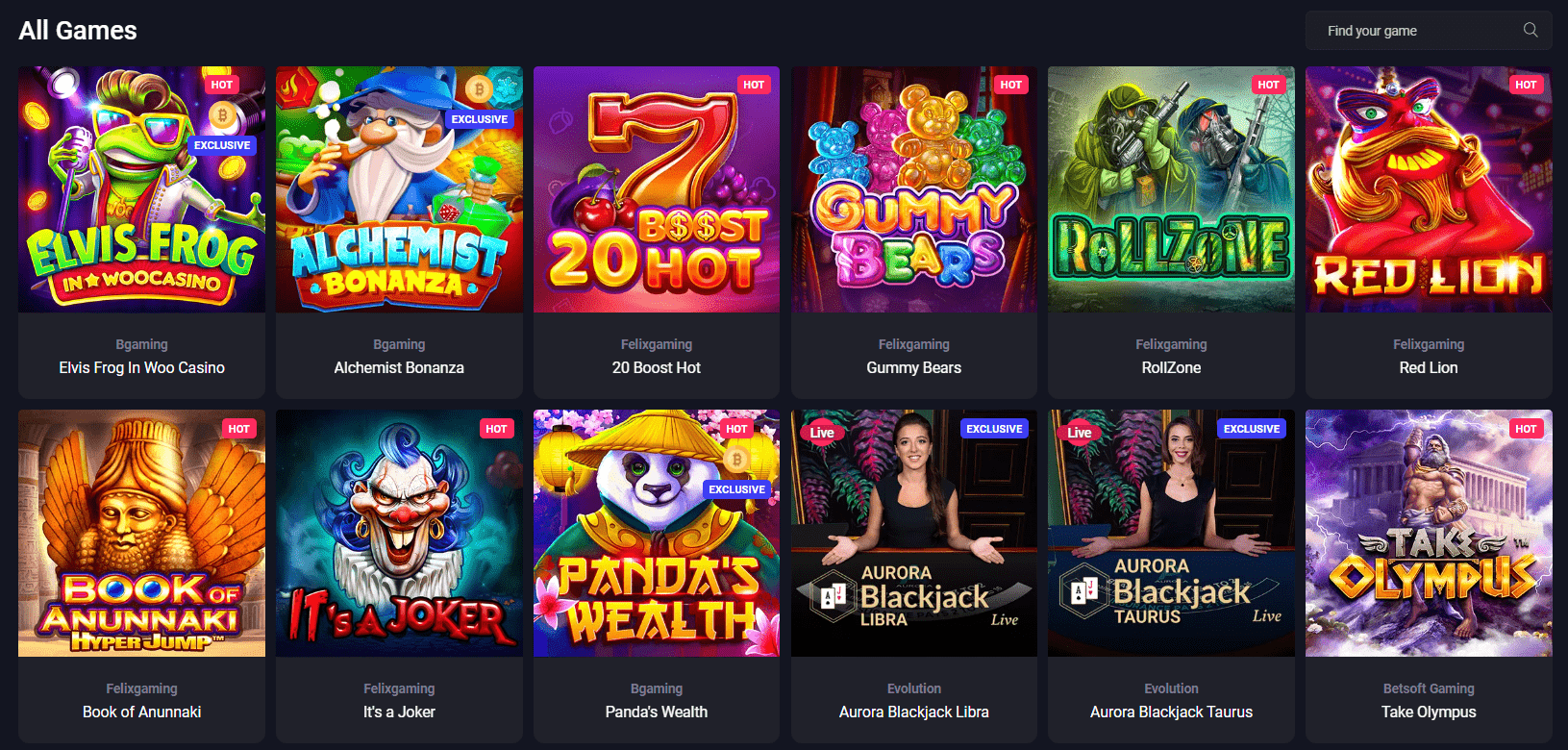 Woo Casino Login and Registering Players in Australia